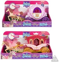 Toi-Toys princess toy horse with carriage for children