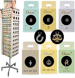Depesche earring charm letter E gold-coloured for kids