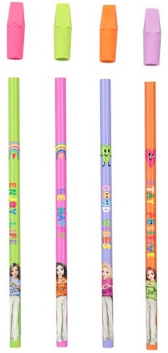 Depesche TOPModel pencils with eraser SELFLOVE - colourful writing set for kids-3
