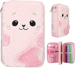 Depesche pencil case Princess Mimi 2-compartment hertROBBY - school supplies