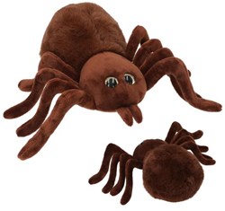 Depesche cuddly spider plush 20 cm brown toy