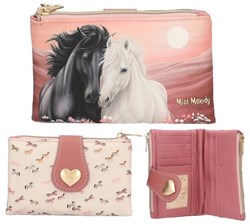 Depesche Miss Melody wallet pink horse print BLOSSOM PONY