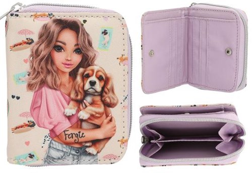Depesche TOPModel wallet SUNNY DOG - kids wallet yellow purple