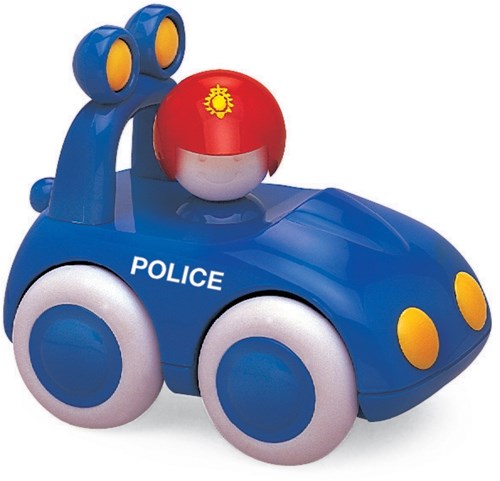 Tolo toy police car - Classic vehicle for kids - durable and safe