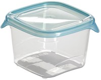 Curver food storage containers set - Fresh&Go 450ml - 3 pieces - transparent blue