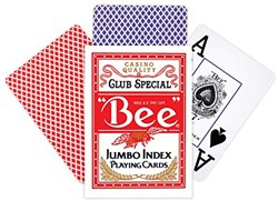 Bee playing cards Jumbo Index - classic casino card game