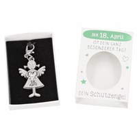 Depesche guardian angel keychain with date 2 February gift-3