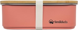 Smikkels - Stainless Steel Lunch Box - Pink