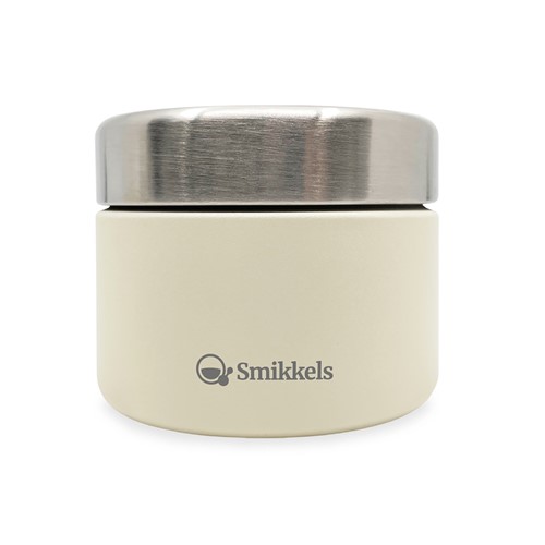 Smikkels - Stainless Steel Fruit Tray 420ml - Soft white