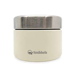 Smikkels - Stainless Steel Fruit Tray 420ml - Soft white