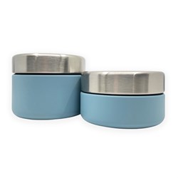 Smikkels stainless steel foodjar set lunchbox blue 280/420ml