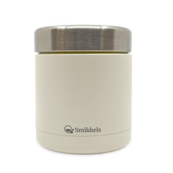 Smikkels thermos lunchbox - food container soft white 350ml
