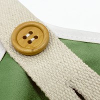 Smikkels children's apron green - kids kitchen apron - water-repellent-3