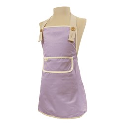 Smikkels children's apron lilac - kids kitchen apron - water-repellent