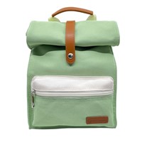 Smikkels kids backpack green - sustainable toddler bag 2-6 years