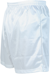Precision football shorts junior white polyester sports shorts M/L breathable