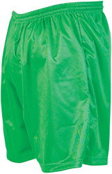 Precision football shorts micro-stripe adults green XL sports shorts