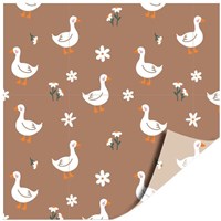 Plush goose cuddly toy brown beige 50cm toy for children