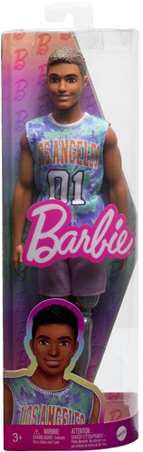 BEX Ken doll fashion doll - Barbie Fashionistas with pink trousers and accessories