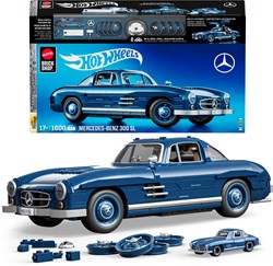 Hot Wheels building set Mercedes-Benz 300 SL - 1600 pieces - collector car
