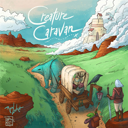 Asmodee Creature Caravan card game - strategy and adventure