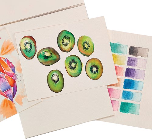 Ooly watercolor paper Chroma Blends heavy weight - 15 sheets multicolor-3