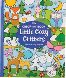 Ooly coloring book cozy animals - creative fun for kids