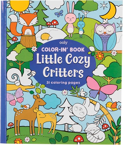Ooly Colouring book 'Little Cosy Critters'
