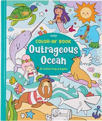 Ooly Colouring book 'Outrageous Ocean'