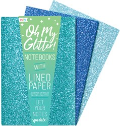 Ooly - Oh My Glitter! Notebooks - Aquamarine & Sapphire