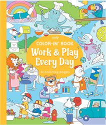 Ooly Coloring Book Work & Play Everyday