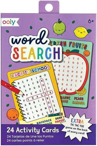 Ooly - Word Search Activity Cards