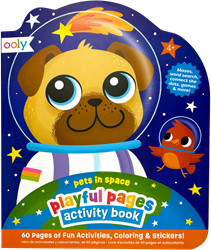 Ooly activity book pets in space with stickers and games