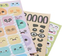 Ooly stickers book Stickiville Cute Expressions paper decoration-2