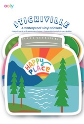 Ooly sticker set Stickiville Wild Outdoors vinyl for kids