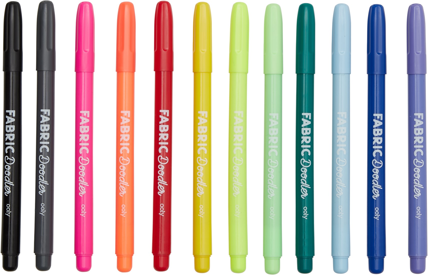 OOLY - Fabric Doodlers Markers - Set of 12