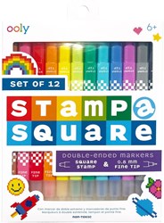 Ooly stamp markers - creative felt tip set for kids and adults
