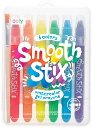 Ooly watercolor gel crayons Smooth Stix coloring set for kids