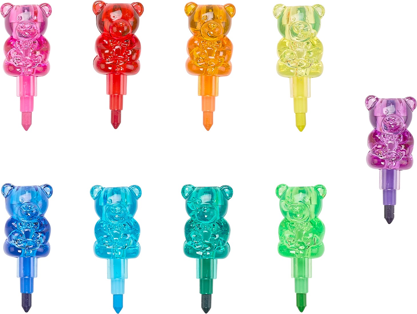 Gummy Bear Stacking Crayon Bunch O' Bears Gummy Bear Stacking Crayon Bunch O' Bears