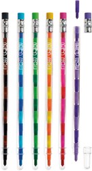 Ooly colored pencils Presto Chango - erasable crayon set
