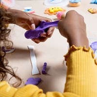 Ooly air dry clay craft set - Creatibles DIY clay kit for kids-2