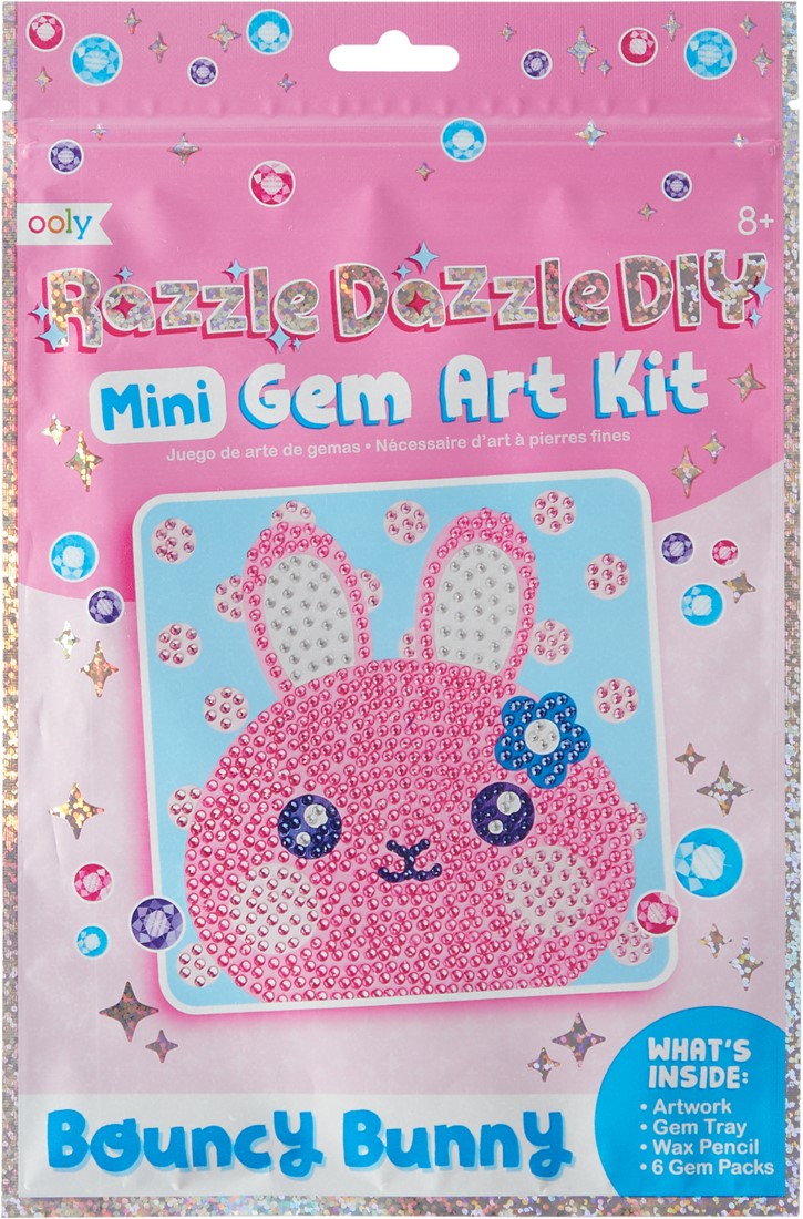 Razzle Dazzle D.I.Y. Mini Gem Art Kit - Bouncy Bunny Razzle Dazzle D.I.Y. Mini Gem Art Kit - Bouncy Bunny