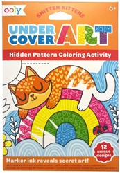 Ooly - Undercover Art Hidden Patterns Coloring Activity - Smitten Kittens