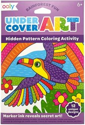 Ooly coloring book hidden patterns rainforest - creative activity