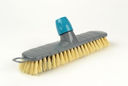 HH - Linea scrubbing brush tampico 30cm with handle holder anchor mount