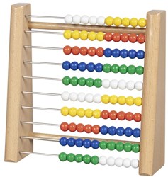 Goki abacus wooden toy colorful counting learning abacus