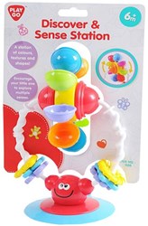 Play baby toy sensory activity station with suction cup multicolor
