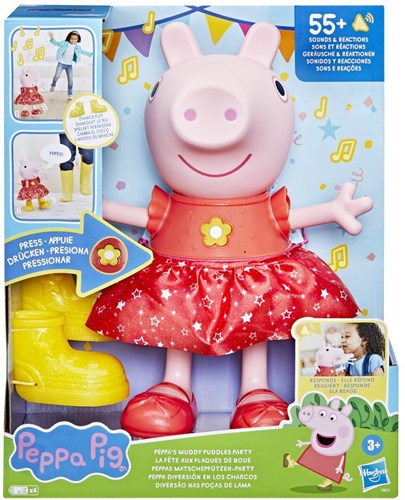 Hasbro Peppa Pig interactive toy figure 30cm for kids playtime-3