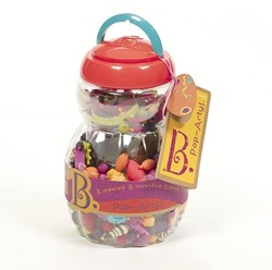 Simply B. Toys beads set Pop-Arty 300 pieces colorful toy