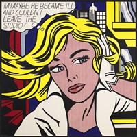 Eurographics Art Puzzle M-Maybe Roy Lichtenstein 1000 Pieces Pop Art-2